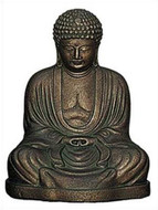 12'' Buddha in meditation, Sculpture & Statues