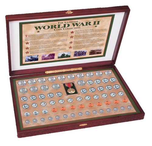 Complete World War II Coin Collection - Actual Authentic Collectable