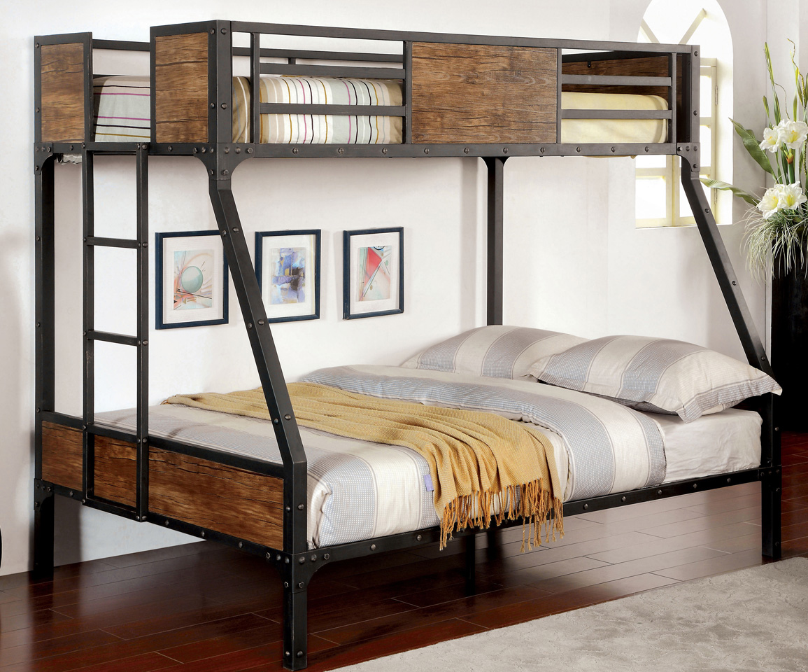 Latest Trend: Industrial Style Bunk Beds  www.justbunkbeds.com