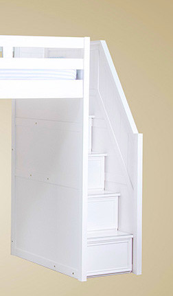 Dillon Full Size Loft Bed with Chest and Stairs Loft Bed for Adults Dillon Full Size Loft Bed with Chest and Stairs Loft Bed for Adults