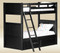 Dillon Navy Blue Wood Twin Bunk Bed Navy Blue Bunk Beds Dillon Navy Blue Wood Twin Bunk Bed Navy Blue Bunk Beds