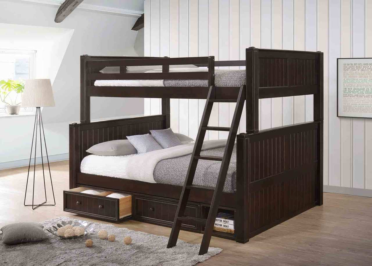 Dillon Extra Long Full over Queen Bunk Bed
