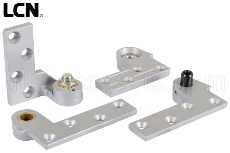 Commercial Door Pivot Set (LCN) (Silver) (Left)