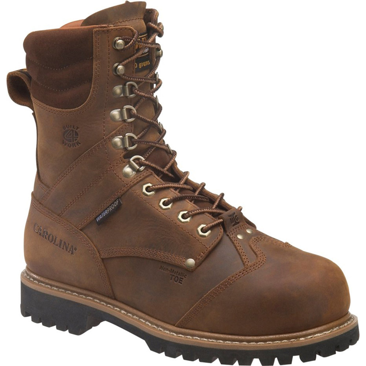 Carolina CA7921 Composite Toe Met Guard Insulated Logger Boots - Family Footwear Center