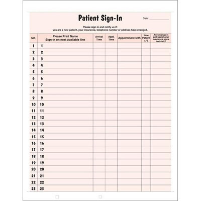 HIPAA Signature Sign in sheet | HIPAA Sheet | Patient Sheet | Medical ...