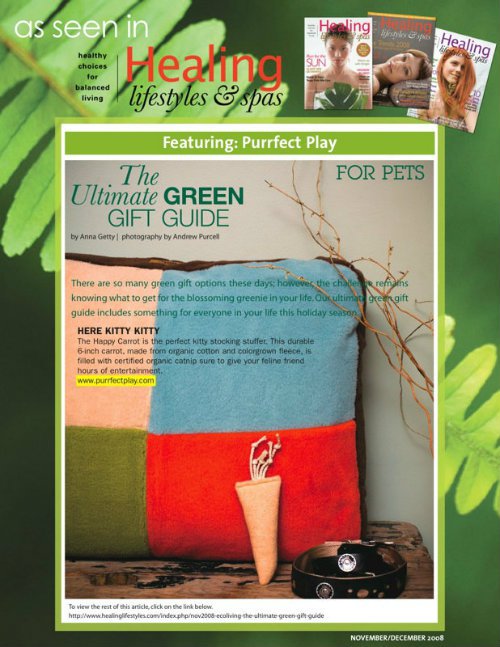 Healing Lifestyles and Spas Review Healing Lifestyles and Spas reviews Purrfectplay catnip toys