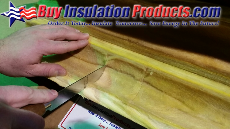 How to Cut Fiberglass Insulation for Pipe Union Fittings