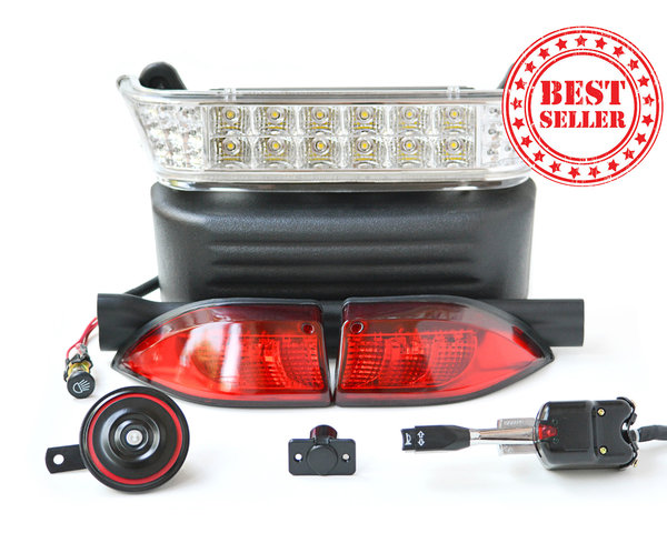 Golf Cart Lights Frequently Asked Questions (FAQ) 2009 club car precedent gas wiring diagram 