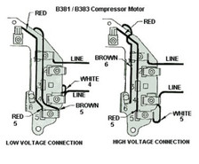 3 HP SPL 3450 RPM U56 Frame 115/230V Air Compressor Motor