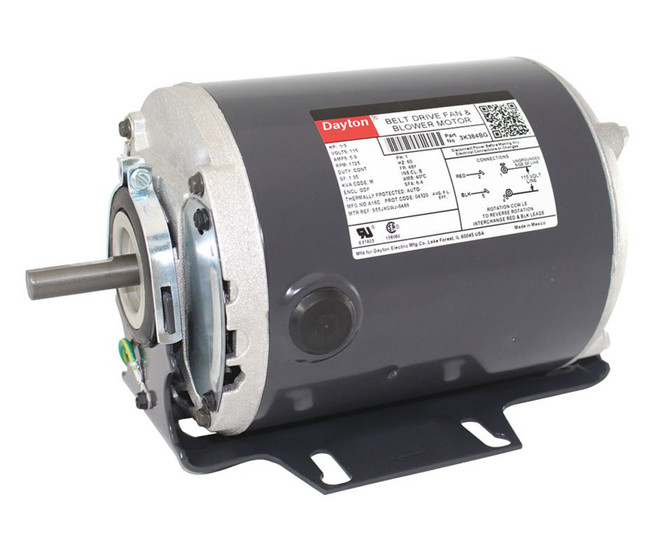 1 3 Hp 1725 Rpm 115v Whole House Fan Motor Dayton 3k384