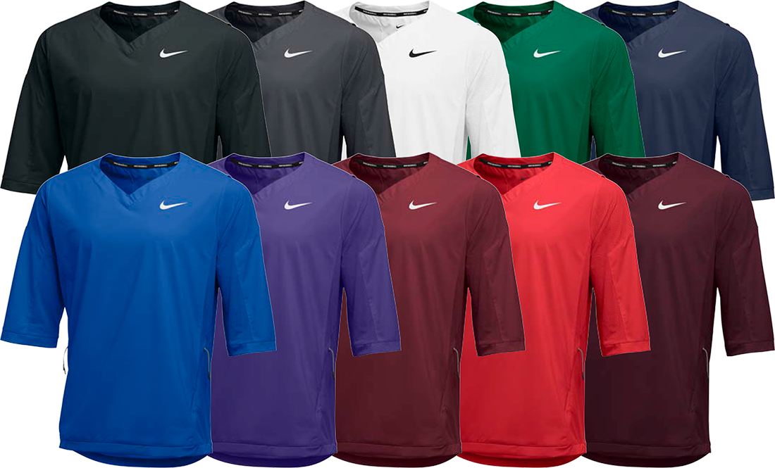 Nike 3/4 Sleeve Custom Cage Jackets 