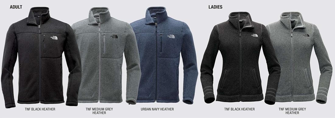 the north face sweater fleece jacket