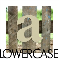 Lowercase Letters