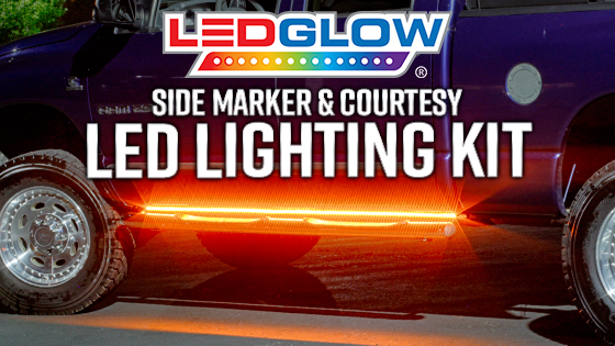 LEDGlow 2pc Side Marker & Courtesy Running Board LED ... two 60 amp fuse box 