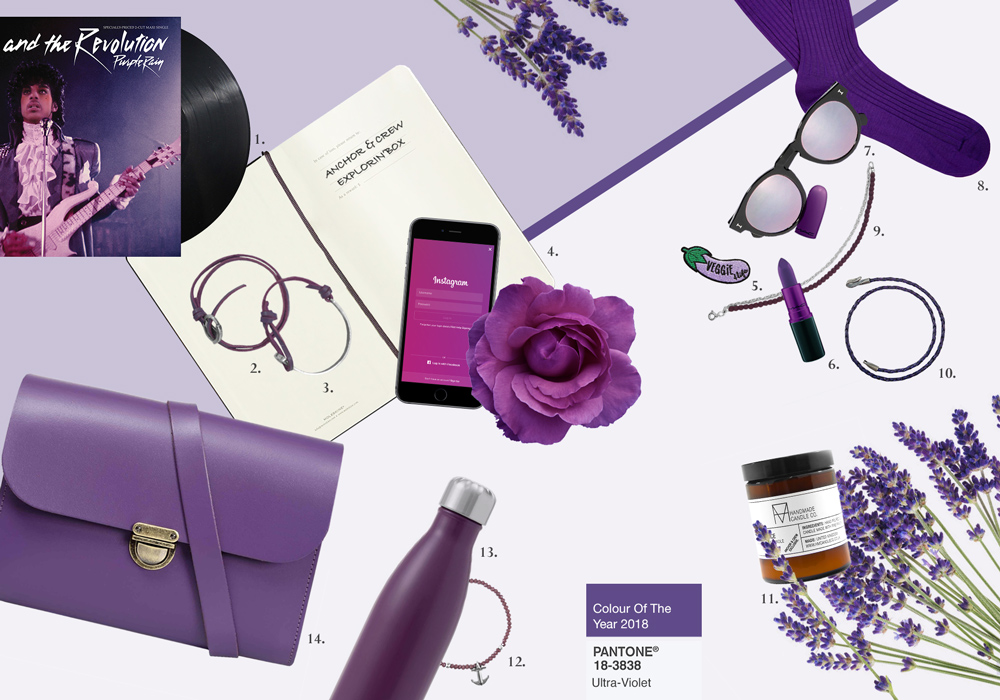 Purple Ultra Violet Inspired Jewellery