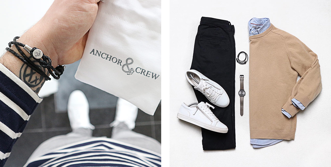 Silver Bangles, Leather Accessories And Rope Bracelets For Him by Anchor And Crew Silver Bangles, Leather Accessories And Rope Bracelets For Him by Anchor And Crew