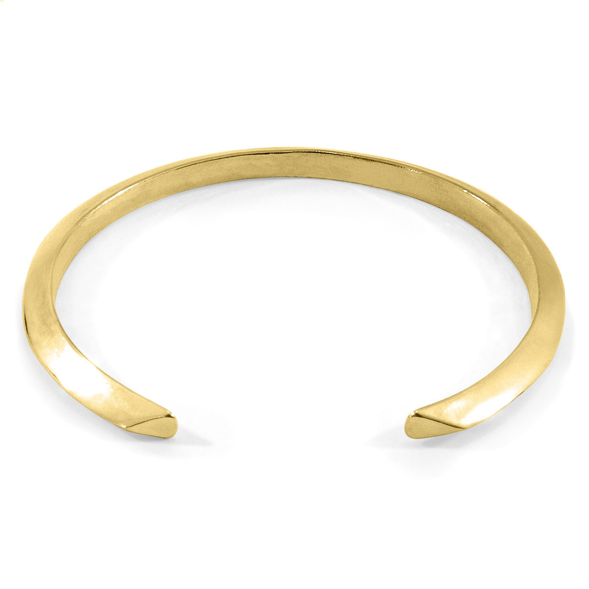 Benson Triagonal Maxi Wayfarer 9ct Yellow Gold Bangle