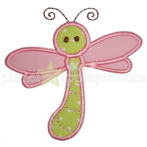 Dragonfly Applique - Planet Applique Inc