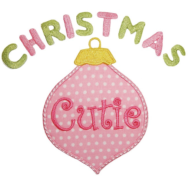 Christmas Cutie Applique Applique Inc