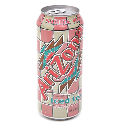 Arizona Peach Iced Tea 15.5oz Arizona Gifts