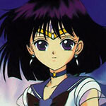 Sailor Saturn Cosplay Wig