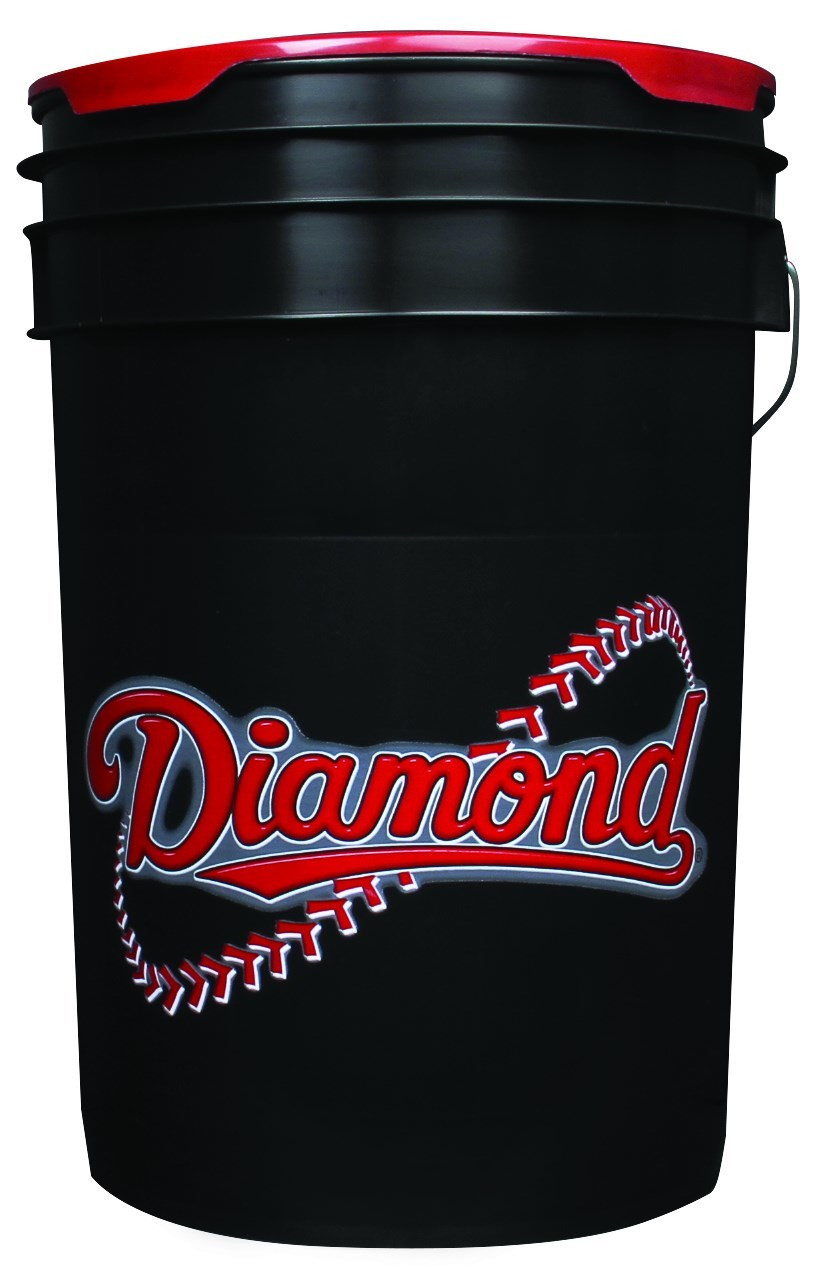 Diamond 6 Gallon Bucket With Padded Lid Black Bkt B Diamond Sports C2 B Diamond 6 Gallon Bucket With Padded Lid Black Bkt B Diamond Sports C2 B