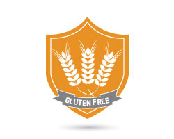 100% gluten free.