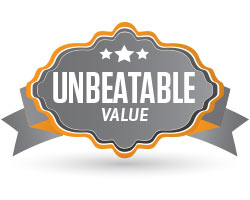 Unbeatable value!
