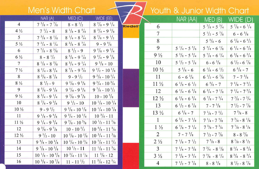 youth shoe size chart vans