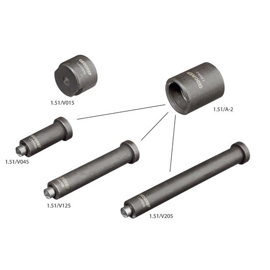 Gedore 2065061 Extension for hydraulic cylinder, 125 mm 1.51/V125