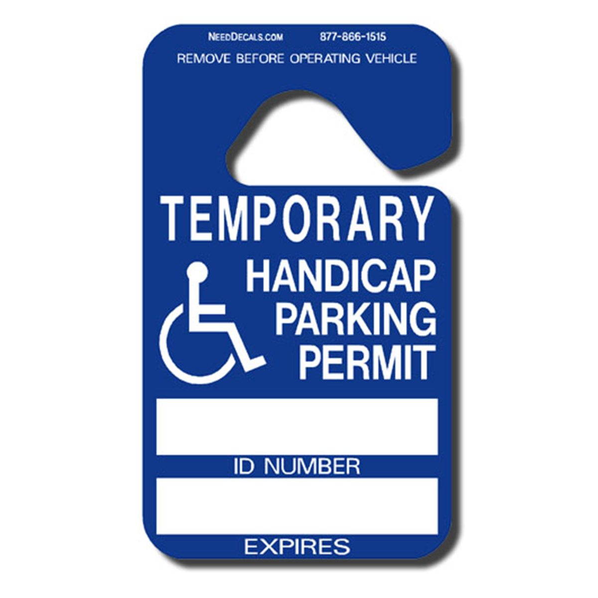 Handicap Hang Tag Parking Permits 25 Pack 49.97 Down To 18.50 Per 25