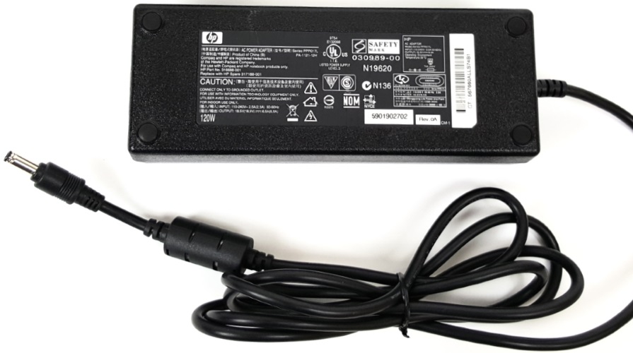 Genuine Hp Compaq 120w Ac Power Adapter Ppp017l Ppp017h 316688 001 317188 001 Ebay 3098