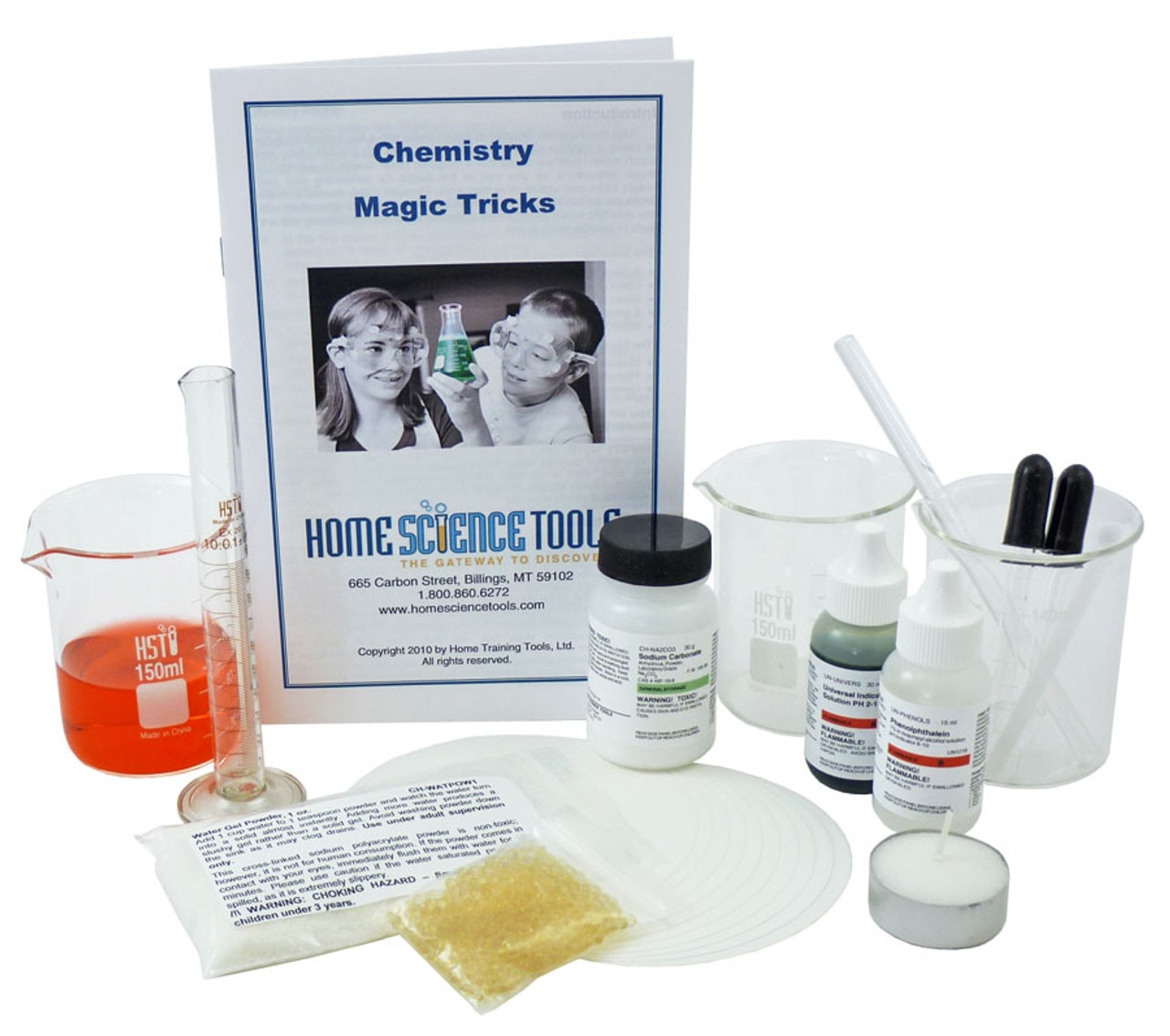 Chemistry Magic Tricks Science Kit 12 Fun Projects