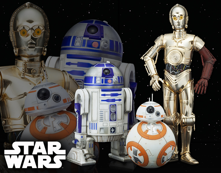 r2d2 and c3po toys