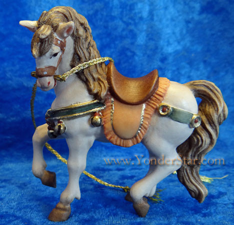 Horse for LEPI Nazarene Wooden Nativity Yonder Star Christmas Shop LLC