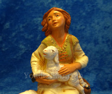 Nahome - 7.5" Fontanini Nativity Shepherdess 52879
