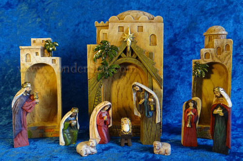 Architectural Bethlehem Nativity Set
