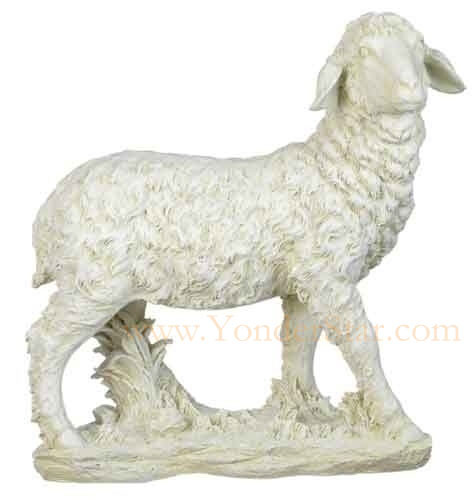 Outdoor Nativity Sheep for 39" Large Outdoor Nativity Scene