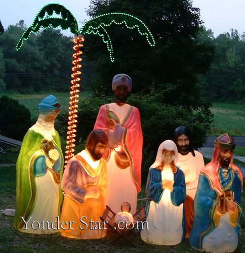 Life Size Outdoor Nativity Scene