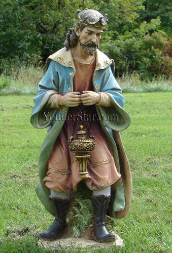 Wiseman Gaspar Outdoor Nativity Joseph's Studio