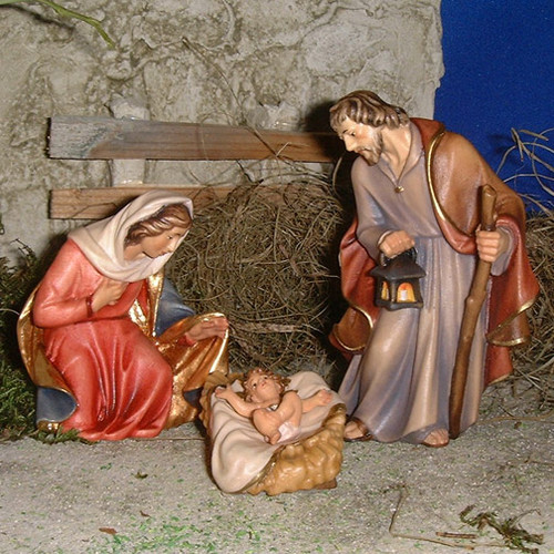 Nazarene Holy Family for LEPI Wooden Nativity