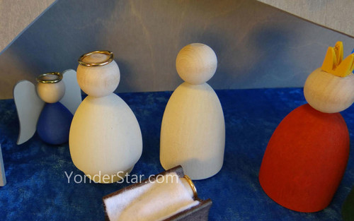 Scandanavian Nativity Scene from Sweden