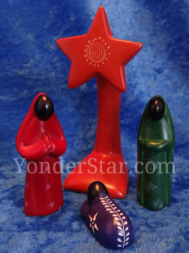 Kenyan nativity set Africa