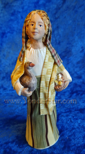 Maya - Hestia Companions Nativity Goose Girl - Retired in 2012
