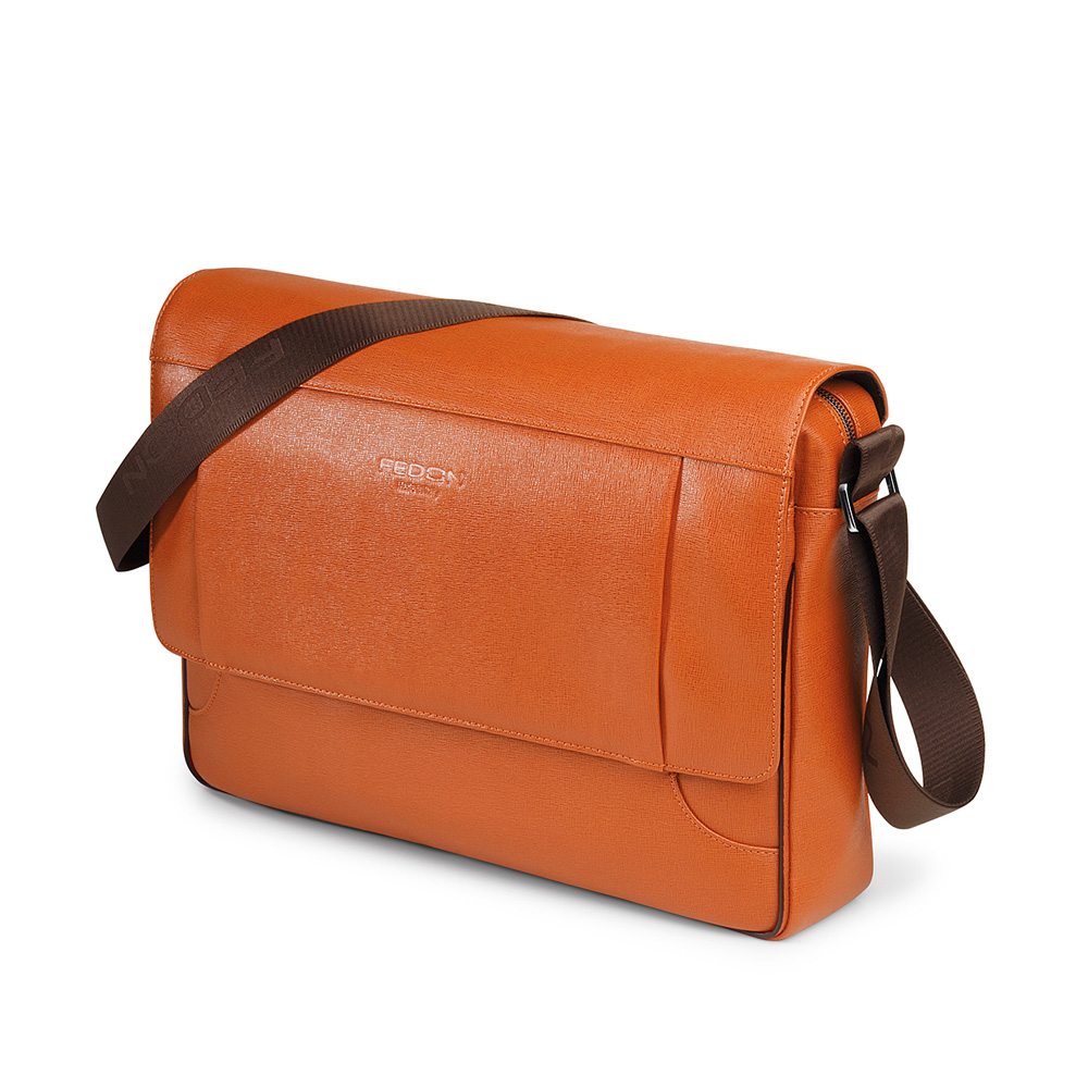 Italian Designer Leather Messenger Bags - Attavanti