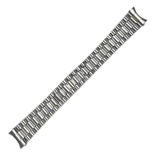 Stainless Steel President-Style, Hidden Clasp (HR-MB422) | The Watch Prince Stainless Steel President-Style, Hidden Clasp (HR-MB422) | The Watch Prince