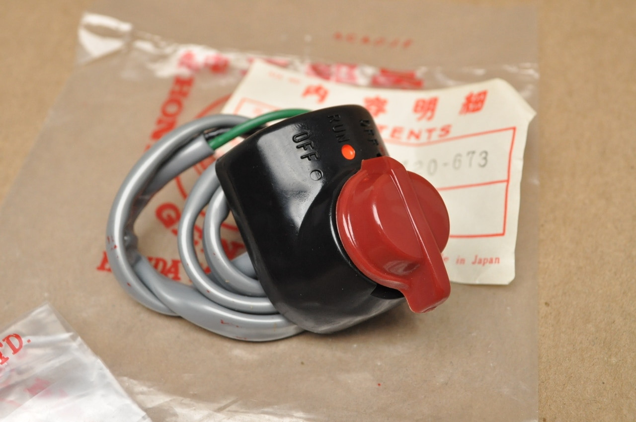 NOS Honda Z50 A K31978 Right Handlebar Stop Kill Control Switch 35300