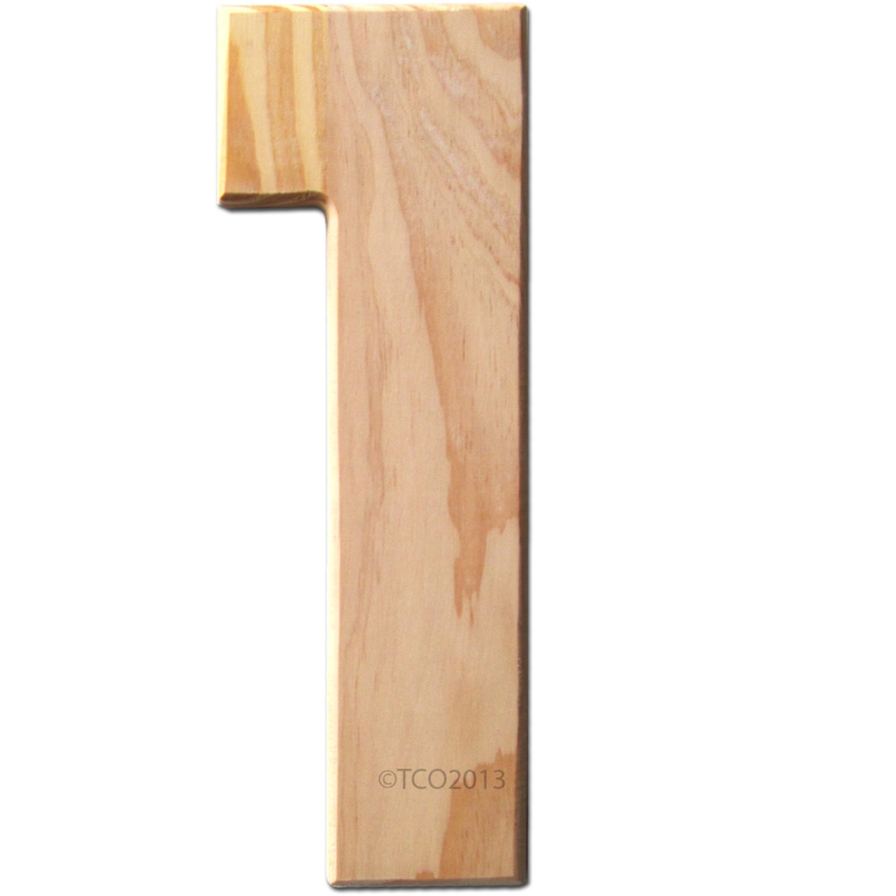 Unfinished Wood | 12-in | 2-in Thick | Number | Number 1 ...