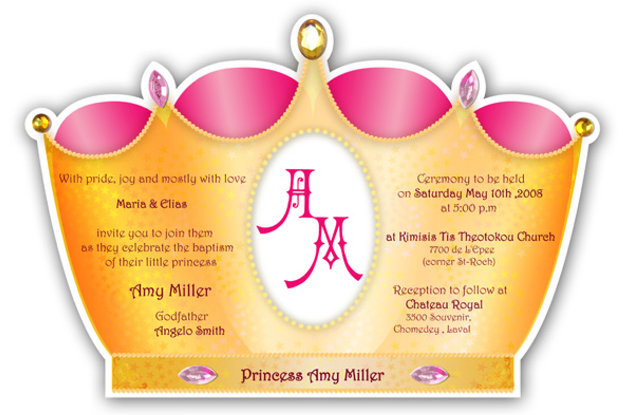 invitations princess