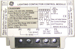 GE CR460XMN - 3-Wire 110-120VAC Conversion Kit for Mechanically Held ... GE CR460XMN - 3-Wire 110-120VAC Conversion Kit for Mechanically Held ...